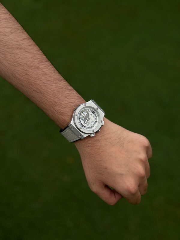 Grey Hublot Leather Strap - Image 3